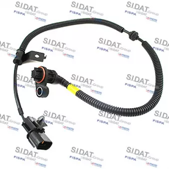 Capteur, vitesse de roue arrière droit SIDAT [84.1489]