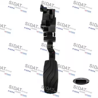 SIDAT 84.2288 - Jeu de pédales d'accélérateur