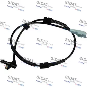 Capteur, vitesse de roue avant gauche SIDAT OEM 14888410