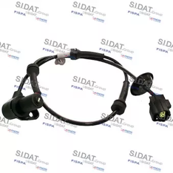 Capteur, vitesse de roue avant gauche SIDAT OEM 96534910