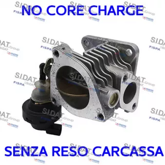 Papillon de distribution, alimentation d'air SIDAT 88.141R