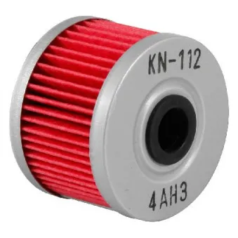 Filtre à huile K&N FILTERS KN-112 pour KAWASAKI NINJA (124cc - 600cc) Ninja 125 Z - 15cv