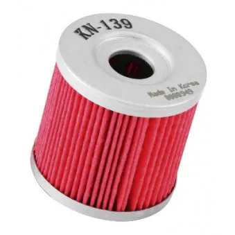 Filtre à huile K&N FILTERS KN-139