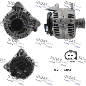 Alternateur SIDAT A12BH0005