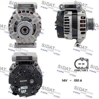 Alternateur SIDAT A12BH0054