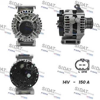 Alternateur SIDAT OEM 1791837