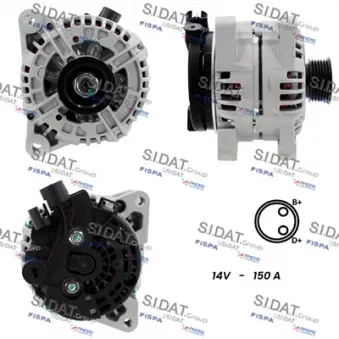 Alternateur SIDAT OEM 57054S