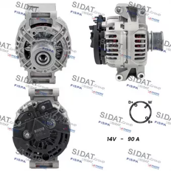 Alternateur SIDAT OEM A131541702
