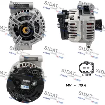 Alternateur SIDAT OEM 12317550319