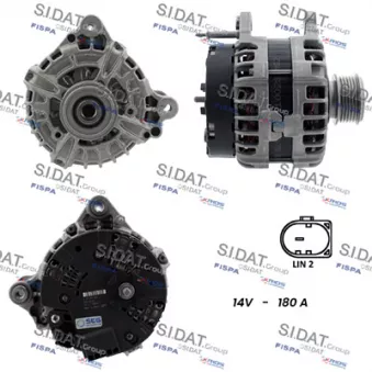SIDAT A12BH0187 - Alternateur