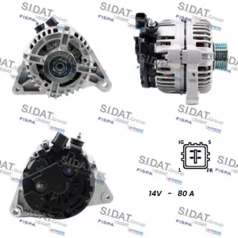 Alternateur SIDAT OEM 270600D03084