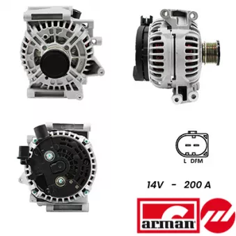 Alternateur SIDAT OEM A0121549802