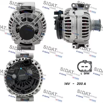 Alternateur SIDAT OEM A0131541002