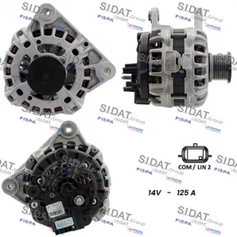 Alternateur SIDAT OEM 231009350R