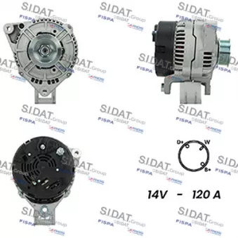 Alternateur SIDAT OEM 046903015F