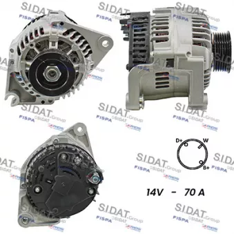 Alternateur SIDAT OEM 57052N