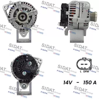 Alternateur SIDAT OEM 99760301203