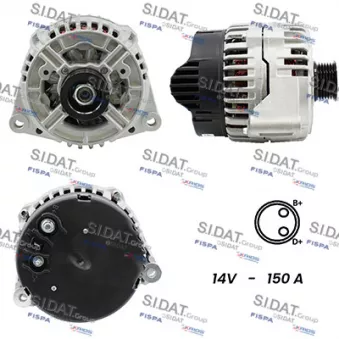 Alternateur SIDAT OEM A0111543202