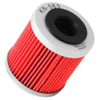 Filtre à huile K&N FILTERS KN-563 pour PIAGGIO BEVERLY Beverly 350 - 34cv