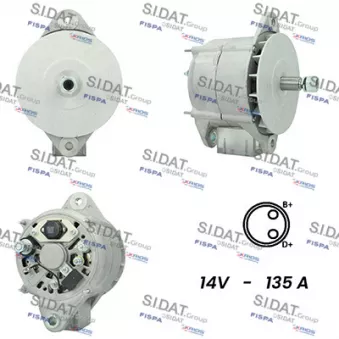 SIDAT A12BH1056A2 - Alternateur