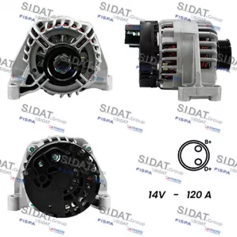 Alternateur SIDAT OEM 52003529