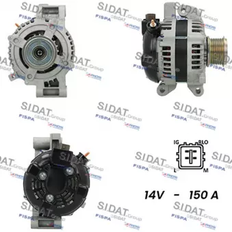 Alternateur SIDAT OEM 2706026081