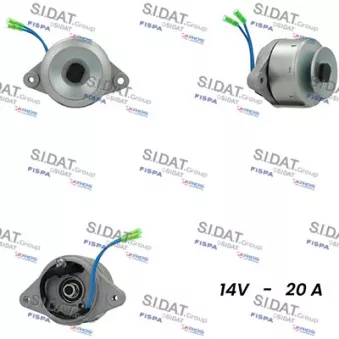 SIDAT A12DE0316A2 - Alternateur