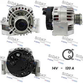 Alternateur SIDAT OEM 51854911