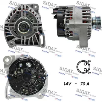 Alternateur SIDAT OEM 9S5110346AB