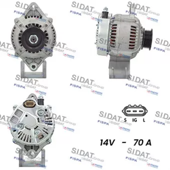Alternateur SIDAT OEM 2706075110
