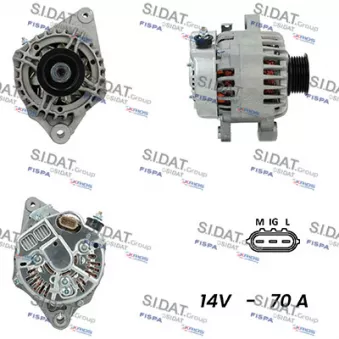 SIDAT A12DE0489 - Alternateur