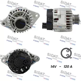 Alternateur SIDAT OEM 51884886