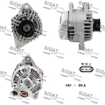 Alternateur SIDAT OEM 270600J040