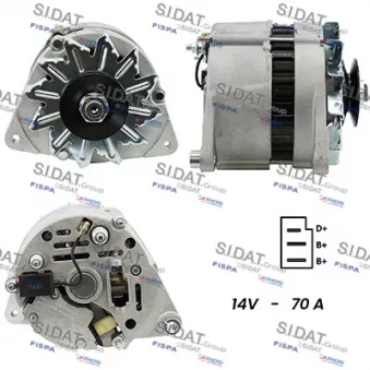 Alternateur SIDAT OEM 2871A142