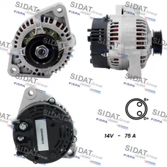 Alternateur SIDAT OEM 0002801V006