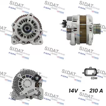 Alternateur SIDAT OEM 8200660057