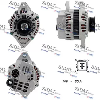 Alternateur SIDAT A12MH0453A2