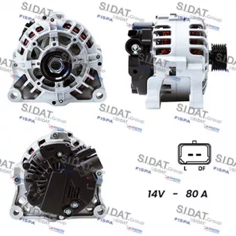 Alternateur SIDAT OEM 5702F0