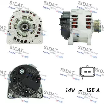 Alternateur SIDAT A12VA0065A2