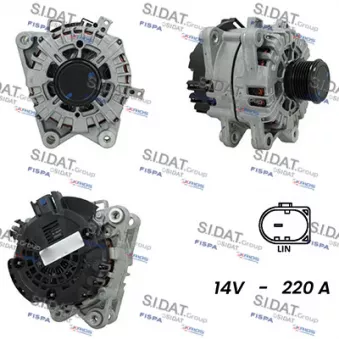 Alternateur SIDAT OEM GK2T10300BD