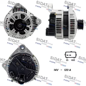 Alternateur SIDAT OEM 12312247405