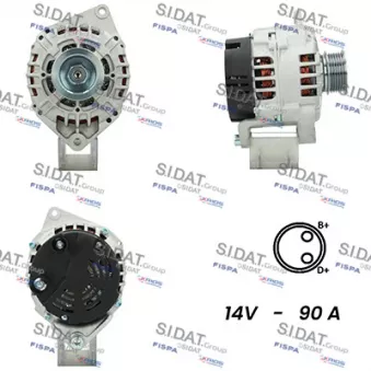 Alternateur SIDAT OEM 504033459