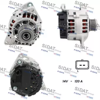 SIDAT A12VA1170A2 - Alternateur