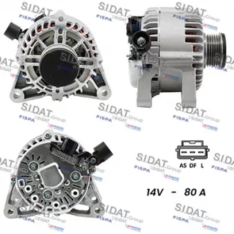 Alternateur SIDAT OEM 2S6T10300AB