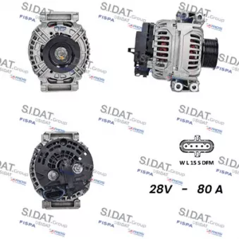 Alternateur SIDAT A24BH0016