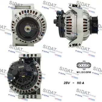 Alternateur SIDAT A24BH0098