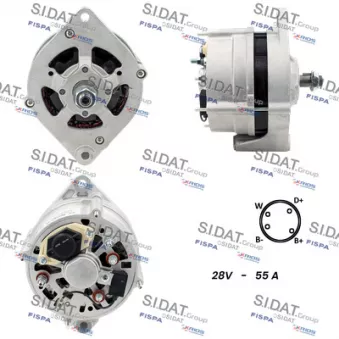 Alternateur SIDAT OEM 0R3652