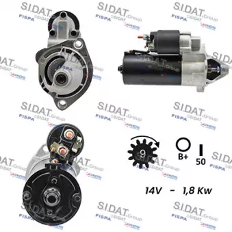 Démarreur SIDAT S12BH0026A2