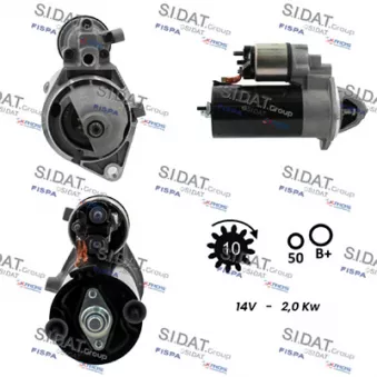 Démarreur SIDAT S12BH0066