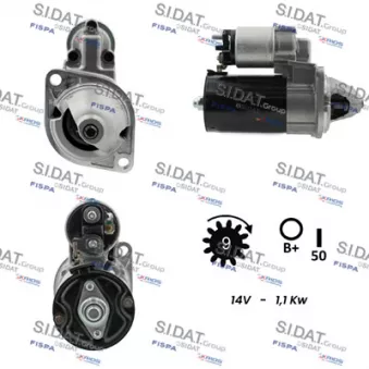 Démarreur SIDAT OEM 12851306